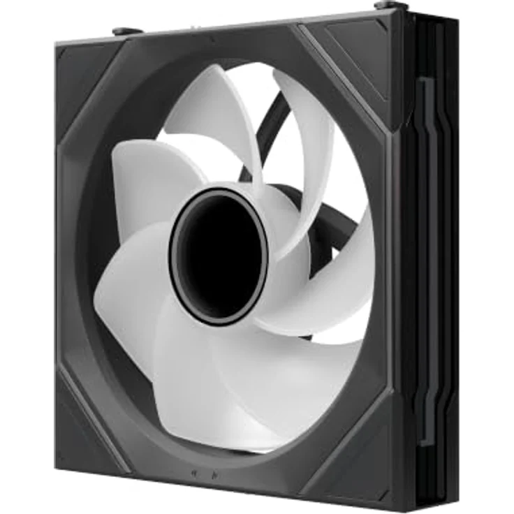 Lian Li UNI FAN SL-INF FLEX Wireless Lüfter, ARGB - Reverse Blade, 120mm, schwarz, 3er-Pack mit Controller und Daisy-Chain-System – Bild 4