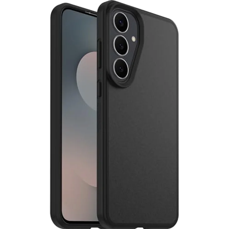 OtterBox React Series Hülle für Samsung Galaxy S25 FE, stoßfest, sturzsicher, ultraschlank, militärisch getestet, Schwarz – Bild 1