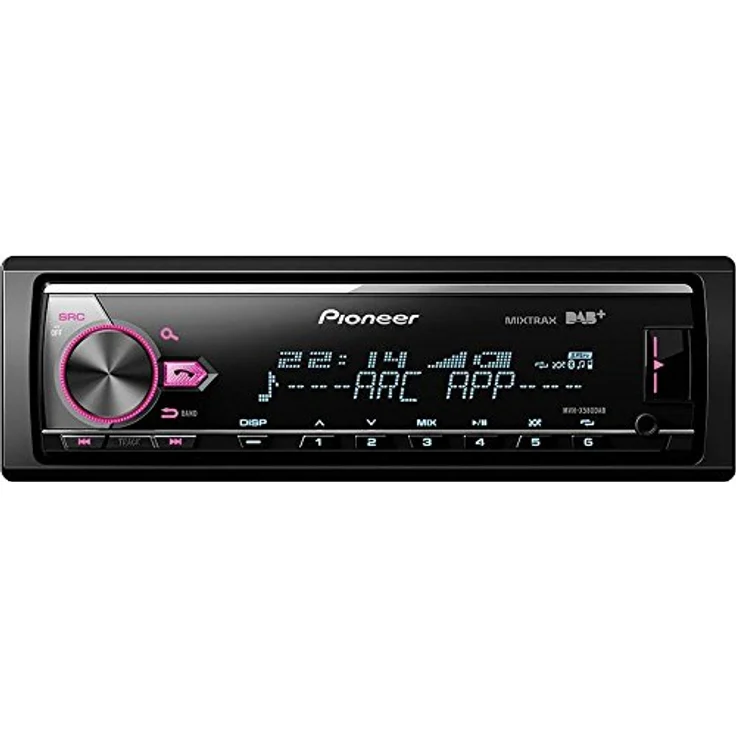Pioneer MVH-X580DAB, 1DIN Autoradio mit DAB+ , RGB , deutsche Menüführung , Bluetooth , USB , AUX-Eingang , iPod/iPhone-Direktsteuerung , Freisprecheinrichtung , Smart Sync – Bild 3