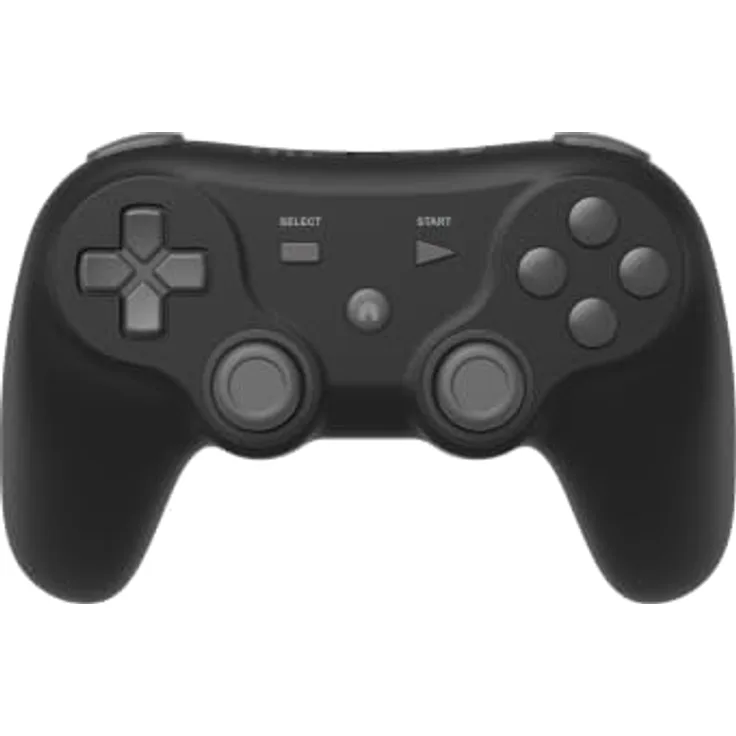 Retro Fighters Defender Pro BT, Wireless Controller für Sony PlayStation 2, ergonomisches Design, Bluetooth und 2.4 GHz Verbindung, programmierbare Tasten, schwarz
