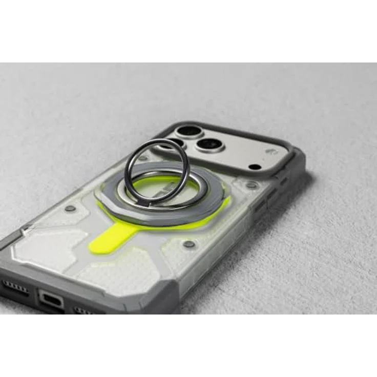 URBAN ARMOR GEAR Ring Stand LT, Magnet-Haltering mit rutschfestem Griff und Kickstand für iPhone 17 Pro Max / 17 Pro / 17 Plus / 17 und Samsung Galaxy S26 Ultra / S26+ / S26, robustes Kunststoff-/Metalldesign – Bild 3