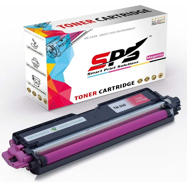 SPS Tonerkartusche Kompatibel für Brother MFC-9340CDW, TN-245M, Toner Magenta, 1er Pack, 2200 Seiten Druckleistung