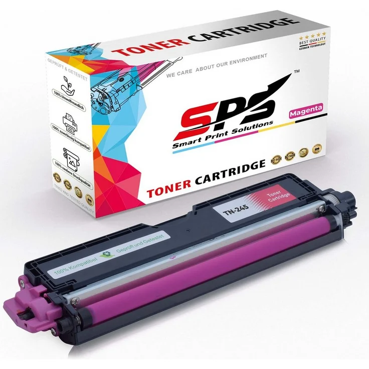 SPS Tonerkartusche Kompatibel für Brother MFC-9340CDW, TN-245M, Toner Magenta, 1er Pack, 2200 Seiten Druckleistung