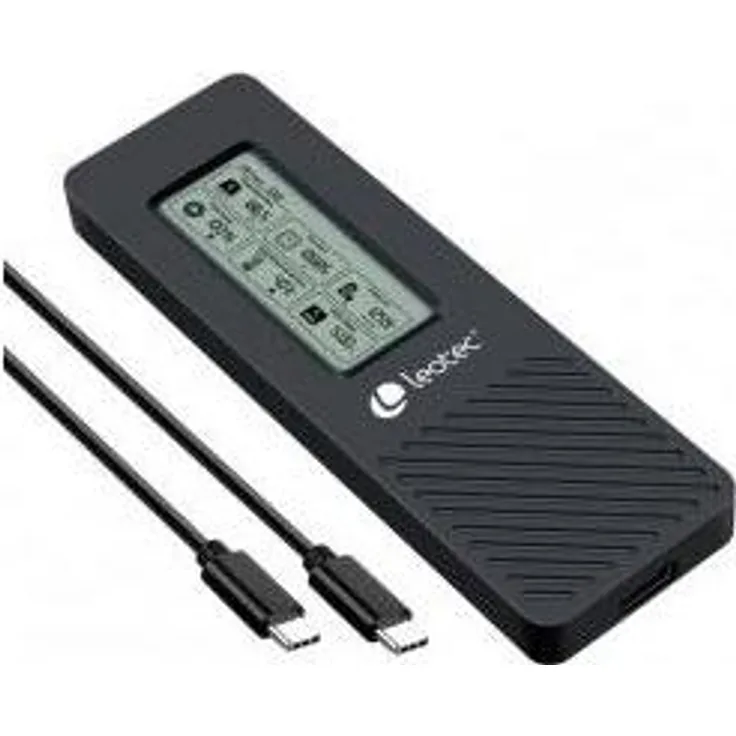 Leotec LEM2EXT01, Externe Festplatte, 3.2 Gen 2, Schwarz