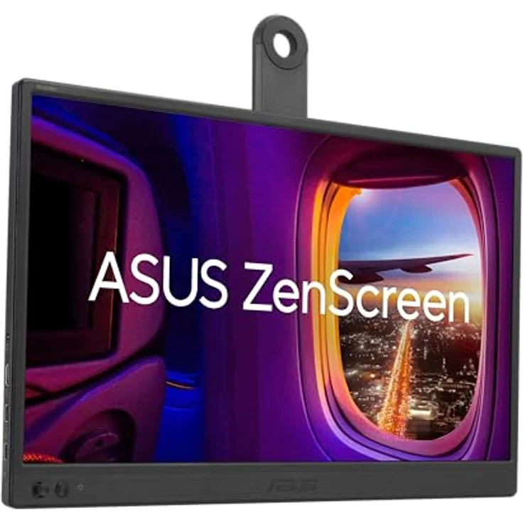 ASUS ZenScreen MB169CK - 15,6 Zoll tragbarer USB Monitor - Full HD 1920x1080, Dual Typ-C, Mini HDMI, Autorotation, leichtes Design, 360° Kickstand, ZenScreen Sleeve - IPS Panel, 16:9, entspiegelt – Bild 3