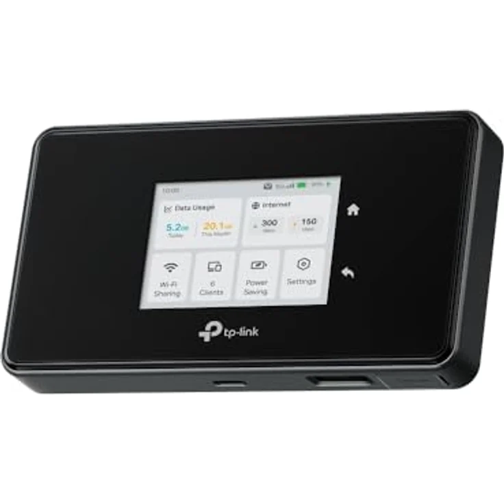 TP-Link M7XXX, mobiler Router mit 4G, Wi-Fi 6, 2880 Mbit/s, Schwarz – Bild 3