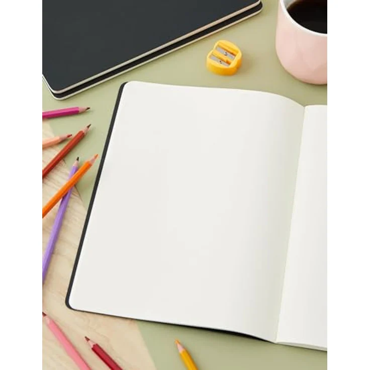 MOLESKINE Cahier XL Notizbuch, 3er Set, Punktraster, Kartoneinband, Schwarz – Bild 3