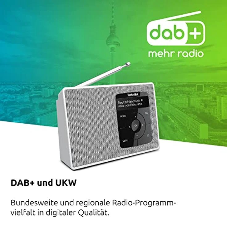 DIGITRADIO 2, weiß/weiß – Bild 5