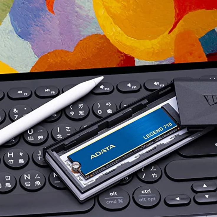 Adata Legend 710 (1000 GB, M.2 2280), SSD - PCIe Gen3 x4, NVMe 1.4, bis zu 2.400/1.800MB/s, M.2-2280-Spezifikation - Adata – Bild 5