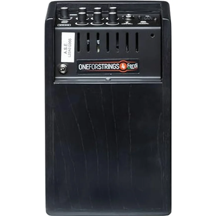 Acus Sound Engineering Ferdi 4, Aktiver Akustikverstärker mit 250 Watt Leistung, 4 Kanälen und schaltbaren Effekten, Schwarz – Bild 6