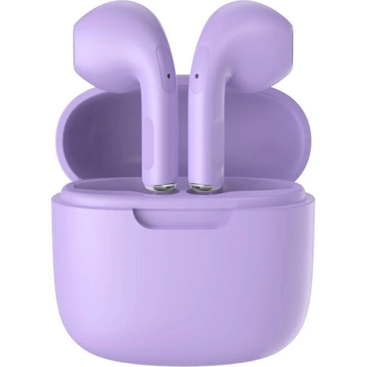 Bigben Interactive COLORBUDS, True Wireless Stereo Kopfhörer mit Touch- und Sprachsteuerung, violett