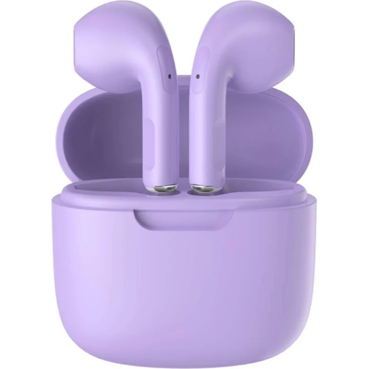Bigben Interactive COLORBUDS, True Wireless Stereo Kopfhörer mit Touch- und Sprachsteuerung, violett