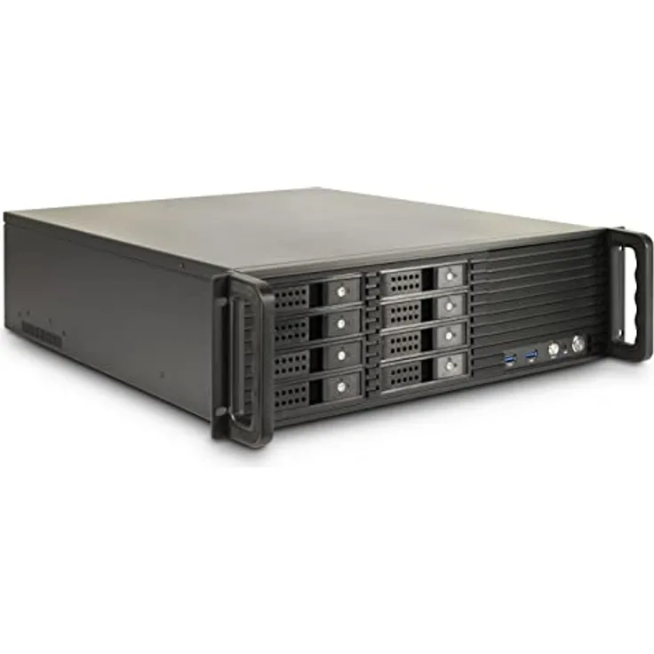 Inter-Tech 48.3cm IPC 3U-3508 3HE Storage o.PSU