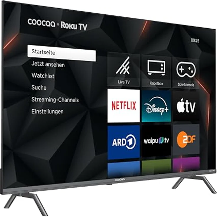 COOCAA 40CRTG30Z Roku Full HD Smart TV mit HDR10, 40 Zoll, 2 HDMI-Anschlüsse, Timeshift-Funktion – Bild 4
