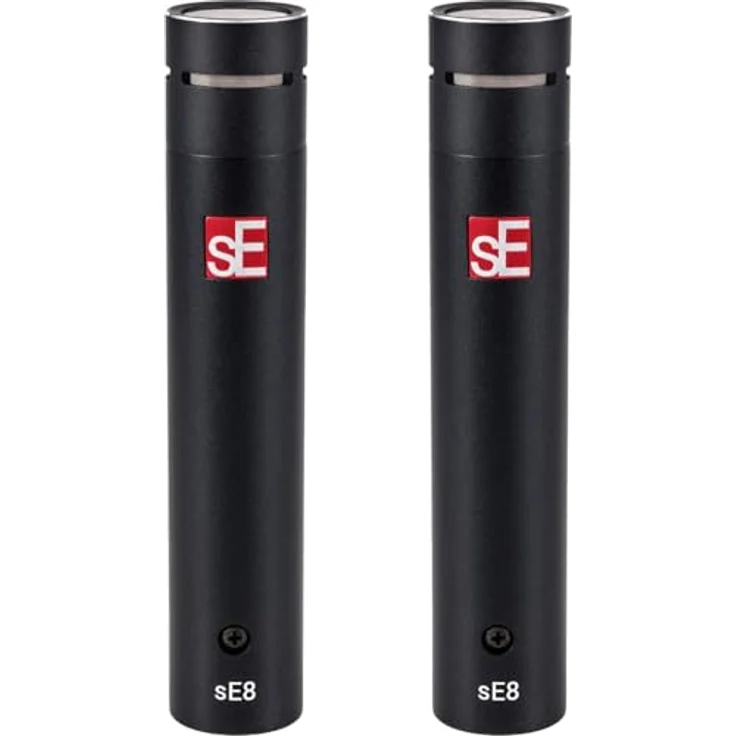 SE Electronics SE8 Stereo Set, Handgefertigtes Kleinmembran-Kondensatormikrofon mit Goldmembranen und Schalterpads – Bild 1