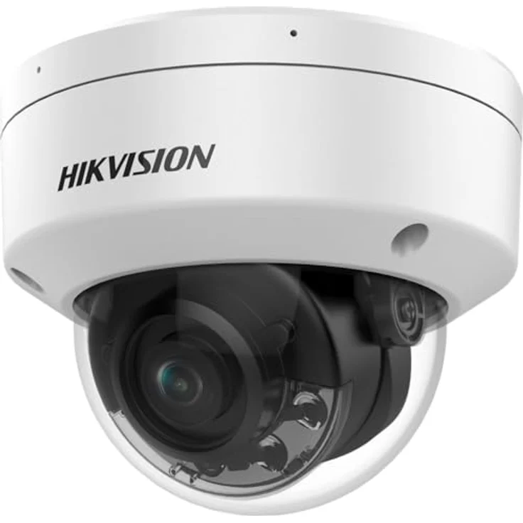 Hikvision DS-2CD2187G2H-LISU(2.8mm)/eF/BLACK, 8MP Netzwerkkamera mit Smart Hybrid Light und Nachtsichtfunktion, schwarz – Bild 1