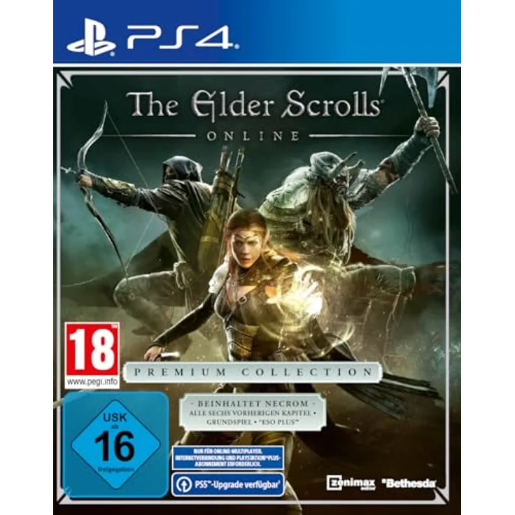 The Elder Scrolls Online: Premium Collection II [PlayStation 4] | kostenloses Upgrade auf PlayStation 5