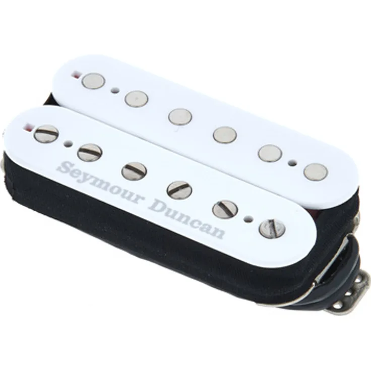 Seymour Duncan TB-4 JB Trembucker White, Dual Coil Tonabnehmer für E-Gitarre mit hohem Ausgangswiderstand