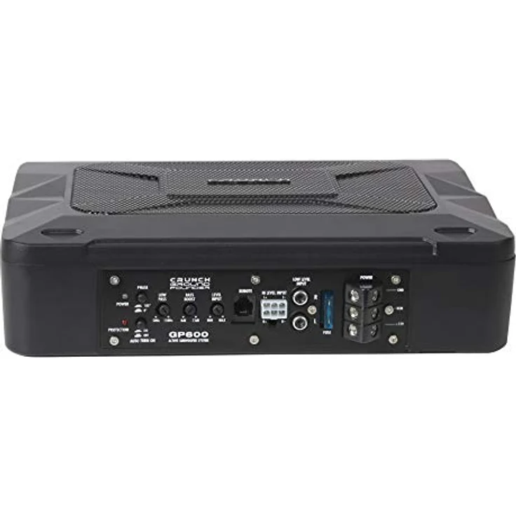 Crunch Crunch GP600, aktiver Auto-Subwoofer mit 200 W Max., 20 cm (8''), Fernbedienung und tiefenpass Filter – Bild 2
