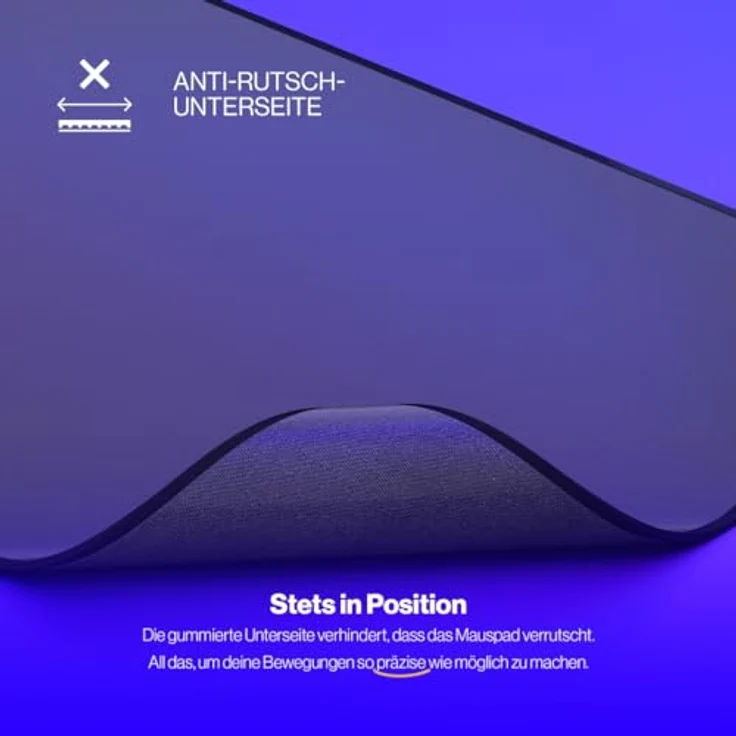 ENDORFY Cordura Speed XL Gaming-Mauspad, schwarz – Bild 5