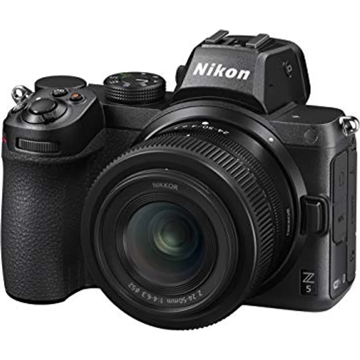 Nikon Z 5 Spiegellose Vollformat-Kamera mit Nikon 24-50mm 1:4,0-6,3 VR (24,3 MP, Hybrid-AF mit 273 MF und Fokus-Assistent, eingeb.5-Achsen-Bildstabilisator, 4K UHD Video, doppeltes Speicherkartenfach) – Bild 4