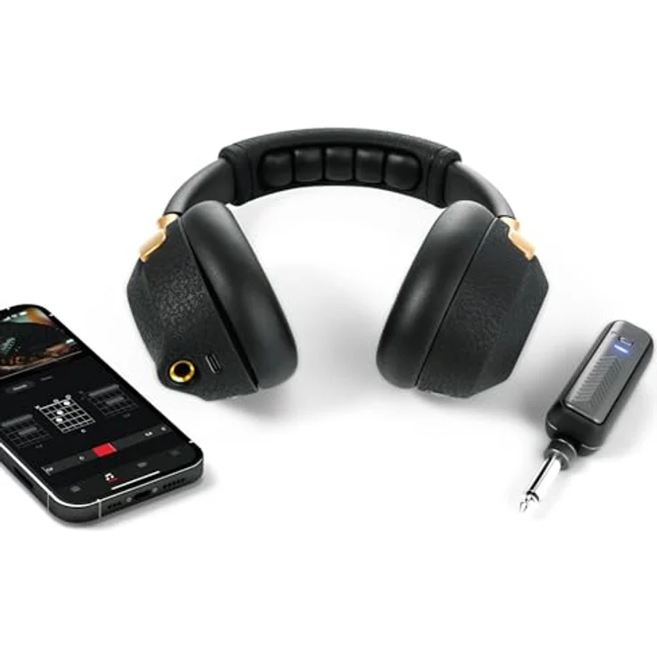 Positive Grid Spark NEO, Kabelloser Kopfhörer-Amp für E-Gitarre, Akustikgitarre und Bass mit KI-Unterstützung, dedizierten Audiotreibern, Geräuschabschirmung, Bluetooth Streaming und App, schwarz – Bild 3