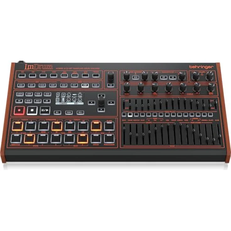 Behringer LM Drum, digitale Drum Machine mit 53 Pads, 7 Fadern und integriertem Effektprozessor – Bild 2