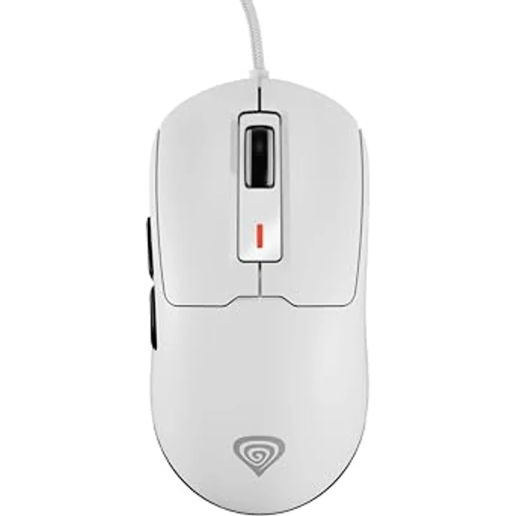 Genesis Maus NMG-2190, Weiß, 12.000 DPI - Mehrfarbige Maus der Marke Genesis mit beeindruckender Präzision – Bild 2