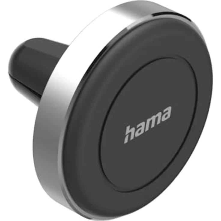 Hama Auto-Handyhalterung Magnet 360° drehbar für Lüftung, universell, Aluminium, inkl. Metallplatten – Bild 2
