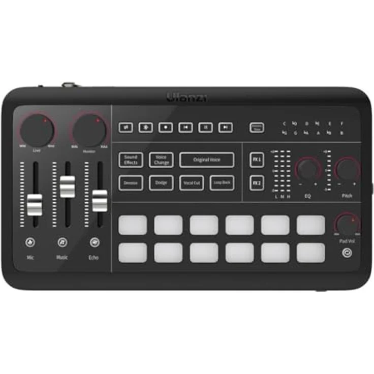 Ulanzi AX01 All-in-one Audio Mixer A003, Midi-Controller von Ulanzi – Bild 2