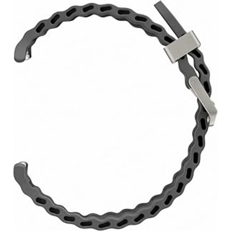 Samsung Marine Armband ET-SNL70 für die Galaxy Watch Ultra | Sport Armband, Original Zubehör, elastisch, langlebig, guter Sitz, wasserbeständig, Dark Gray – Bild 4