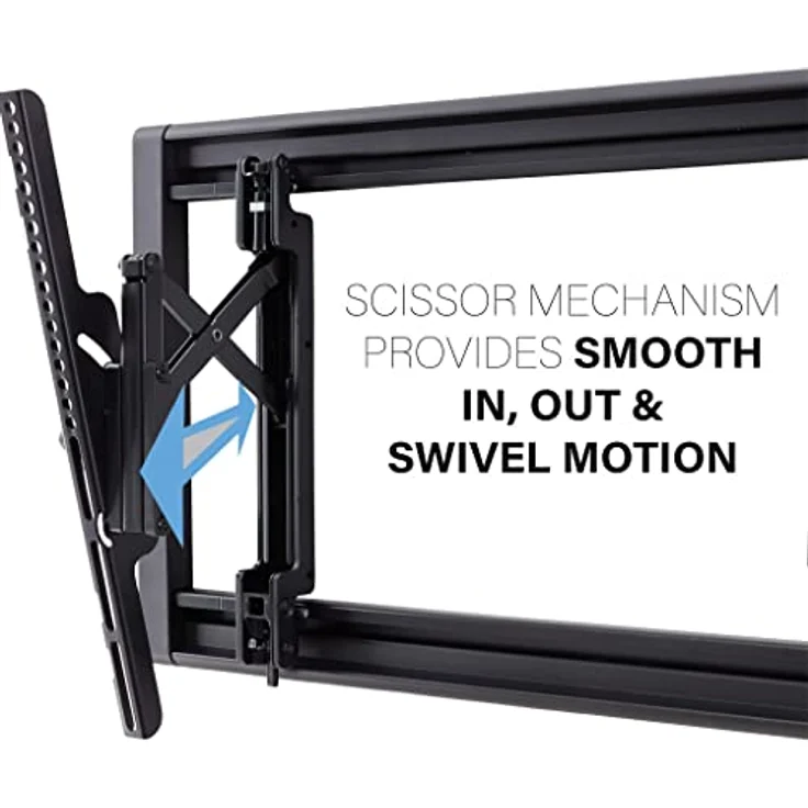 Sanus VLT7-B2 TV-Halterung, neigbar und schwenkbar, 106,7-228,6 cm, Schwarz – Bild 2