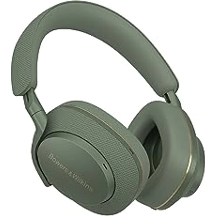 Bowers & Wilkins PX7 S2e Over-Ear-Kopfhörer mit Geräuschunterdrückung, kabellos, Qualcomm aptX™ Adaptive und Schnellladung, 30 Stunden Wiedergabe, sechs integriertes Mikrofon, Waldgrün – Bild 2