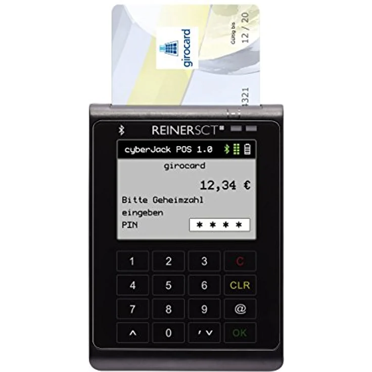 REINER SCT cyberJack® POS | Electronic-Cash-Terminal | Kartenleser für bargeldlose Transaktionen | Lesegerät Made in Germany – Bild 2