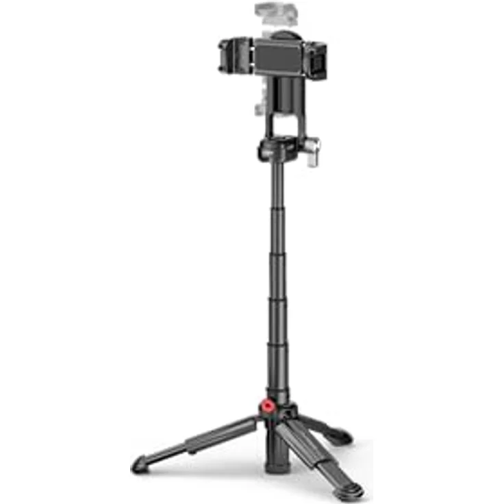 Joby TelePod TP02 Mini Selfie Stick Stativ mit Teleskopstange bis 37,5 cm, 5600K-Fülllicht und Funkfernbedienung – Bild 7