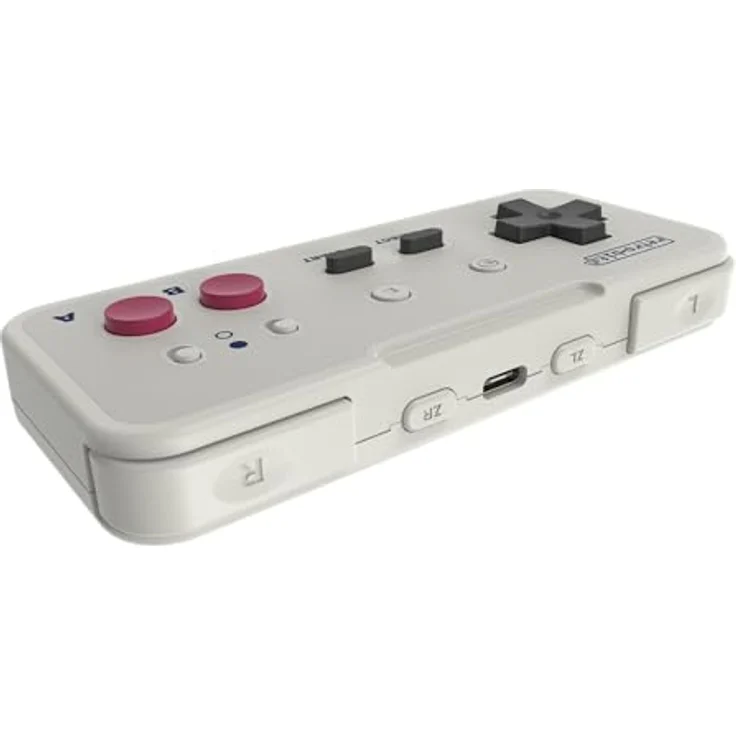Retro-Bit Origin8 2.4 GHz Wireless Controller For Nintendo Switch & NES - USB & NES receivers included - GB Grey – Bild 3