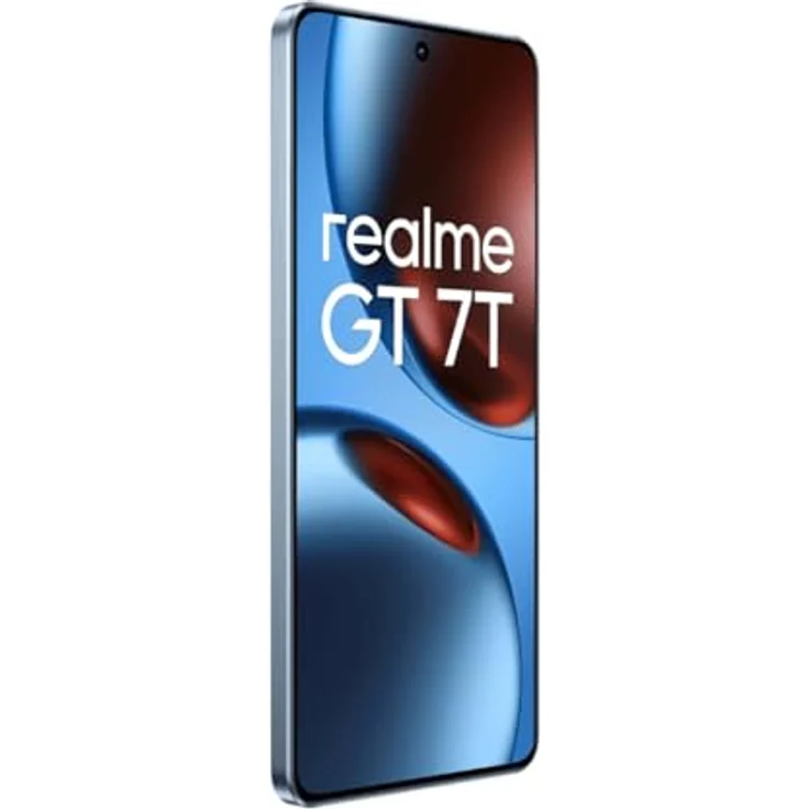 Realme GT 7T 5G, Smartphone mit 12 GB RAM, 256 GB Speicher, 50 MP Dual-Kamera, 6,8 Zoll OLED-Display, blau (IceSense Blue), Dual-SIM, 7000 mAh Akku – Bild 4