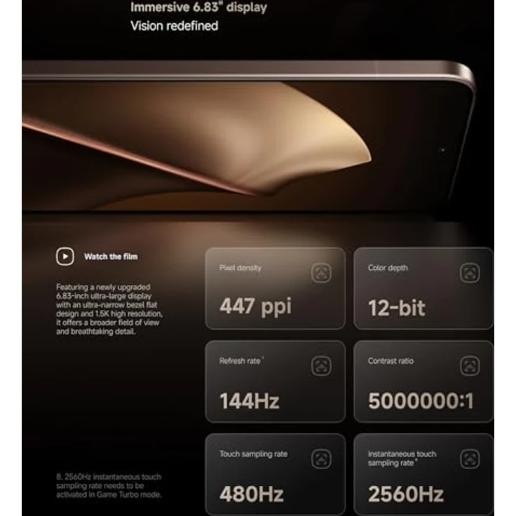 Xiaomi 15T Pro 5G, Smartphone mit 1TB Speicher, 12GB RAM, 5x Teleobjektiv und Mocha Gold Design – Bild 4