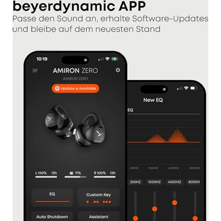 BEYERDYNAMIC Amiron Zero, Open-ear Bluetooth Kopfhörer mit IP54 Spritzwasserschutz, Schwarz – Bild 6