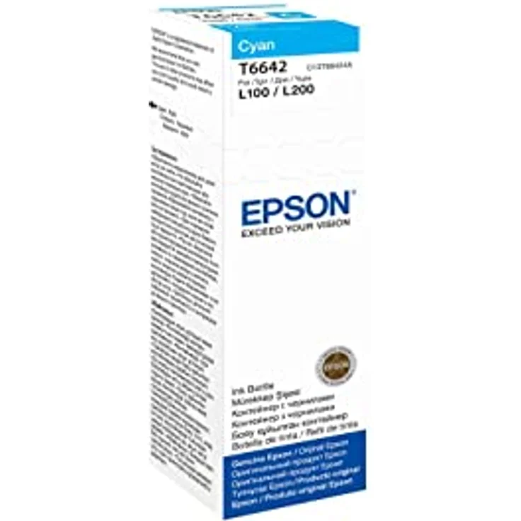 Epson Original T6642 Tintenpatrone EcoTank, Singlepack cyan – Bild 2