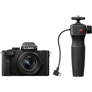 Bild für Panasonic Lumix DC-G100DVEGK Vlogging-Kamera mit Lumix G Vario 12-32 mm F3.5-5.6 Objektiv & DMW-SHGR2 Stativgriff
