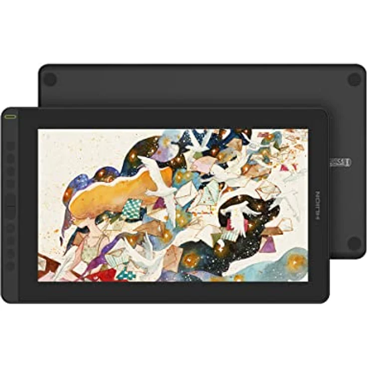 HUION Kamvas 16 Grafiktablett mit Display, 15,6-Zoll Volllaminatbildschirm, 8192 Stufen Batterieloser Stift, USB-C-Kabel enthalten – Bild 2