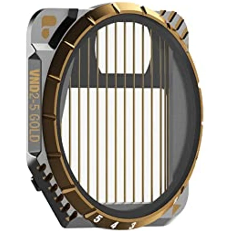 PolarPro - DJI Mavic 3 - Goldmorphic - VND 2-5 - FX Filter - Streifenfilter - anamorphotischer Streiflichteffekt - AirFrame 4.0 - kreative Filter für die Mavic 3 und Mavic 3 Cine – Bild 1