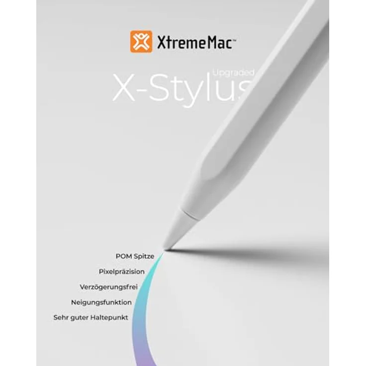 XtremeMac X-Stylus Pen, Stylus mit Neigungs- und Druckempfindlichkeit, Weiss – Bild 5