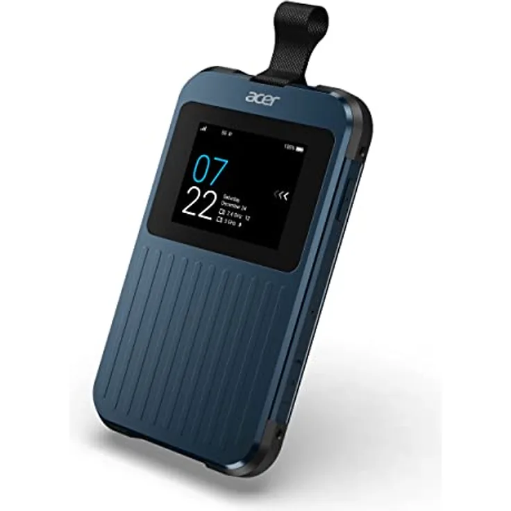 Acer Connect Enduro M3 5G Router (LTE Router) | Mobiler WLAN Router SIM Karte | WiFi 6 | Dual 2.4 & 5.0 GHz | Nano SIM & Virtual SIM | 6500mAh Batterie | USB 3.0 Type-C | MIL-STD-810H