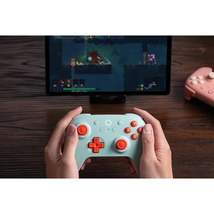 8bitdo Ultimate 2C Wireless Gaming Controller, Grün, kompatibel mit PC und Android, latenzarm, umprogrammierbare Tasten, Hall-Effekt-Joysticks – Bild 7