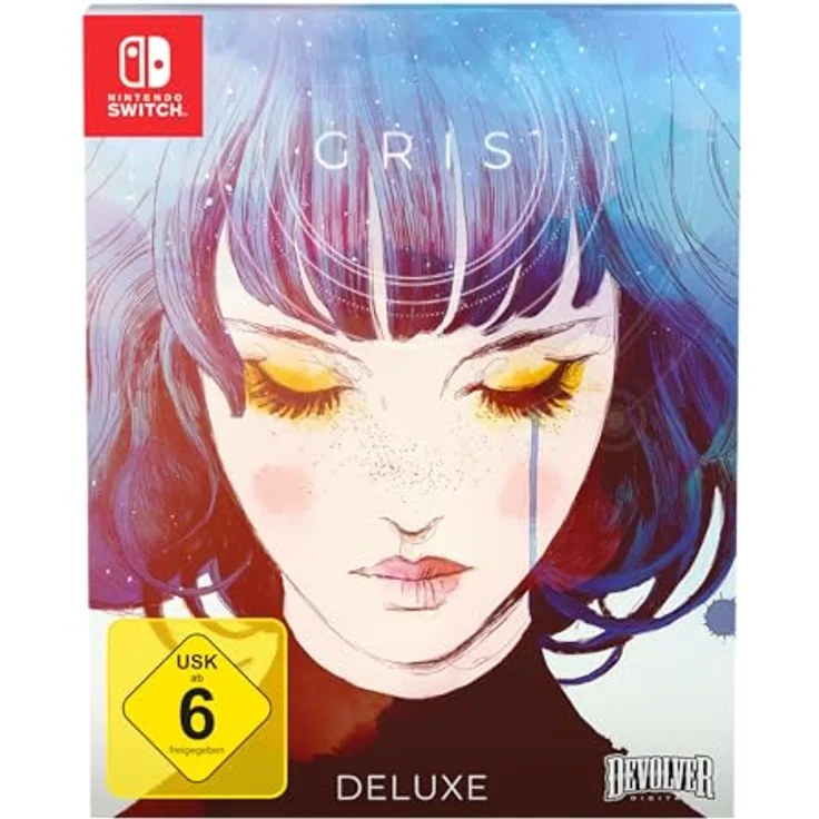 Devolver Digital Gris Deluxe - Nintendo Switch Game mit filigraner Grafik, entspannter Erzählung und eleganter Musik