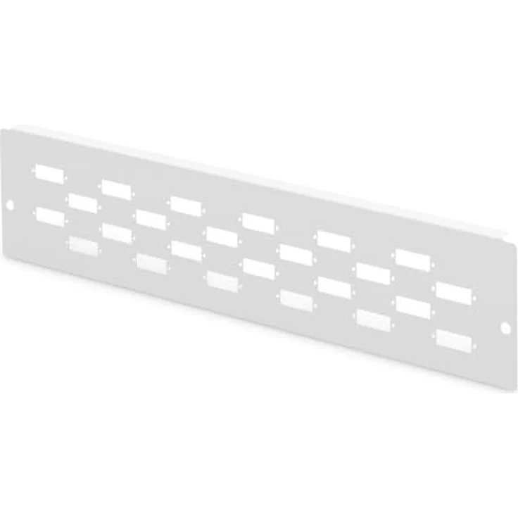 DIGITUS Adapterplatte für DN-96800M-2, grau (RAL 7035) 12x SC-DX, LC-QD – Bild 2