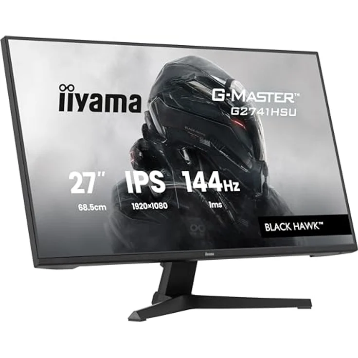 iiyama G2741HSU-B1-27, 27 Zoll Full HD IPS Monitor, 144Hz, 1x HDMI, 1x DP – Bild 4