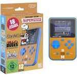BLAZE EVERCADE DATA EAST SUPER POCKET, Handheld-Konsole mit 18 vorinstallierten Arcade-Spielen, 2,8 Zoll IPS Display, USB-C-Laden, 4+ Stunden Akkulaufzeit
